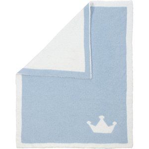 Malibu Luxxe Reversible Baby Blanket- Crown